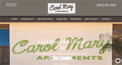 Desktop Screenshot of carolmary.com